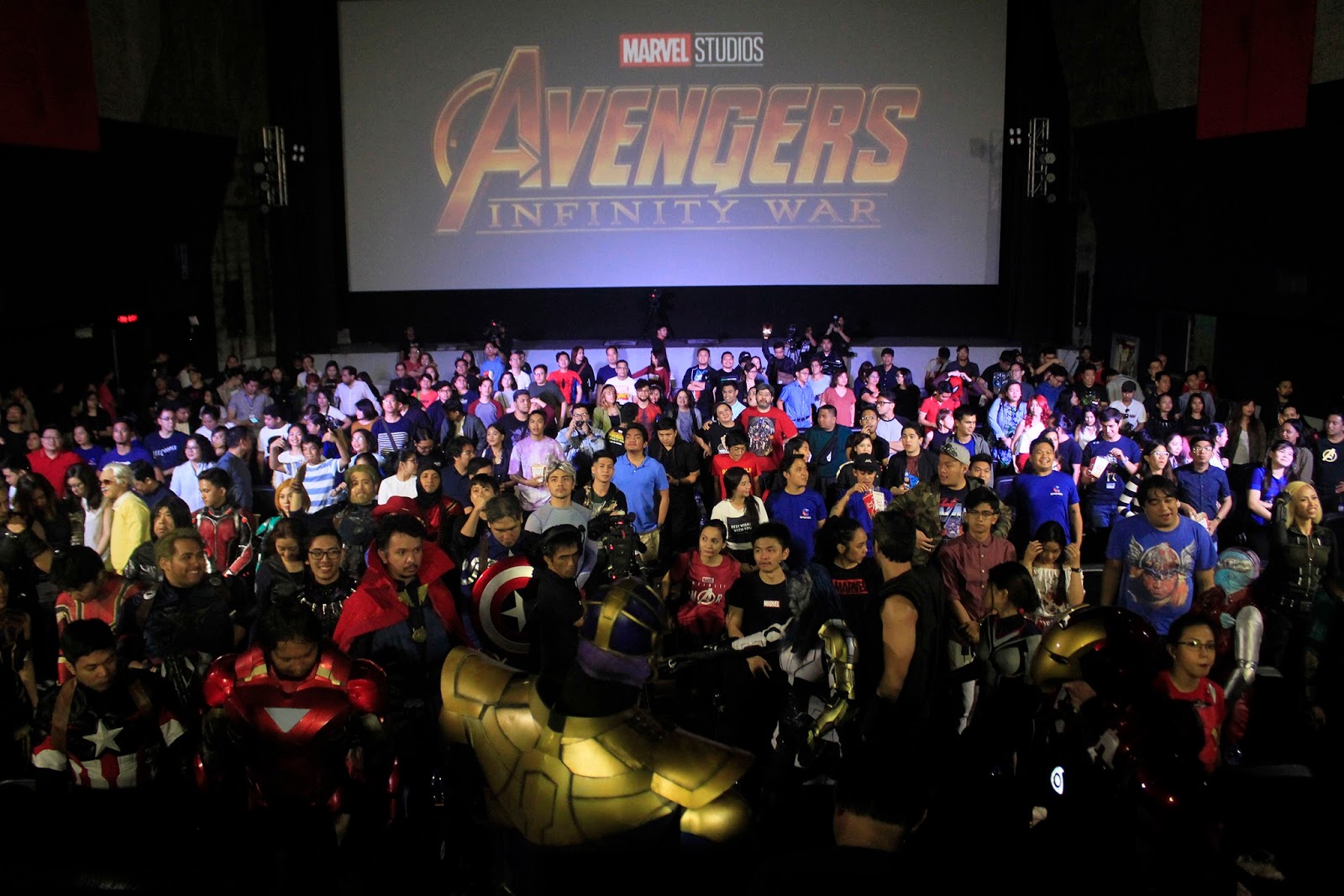 Lemon GreenTea SM Cinema Assembles Marvel Fans for Avengers Infinity War