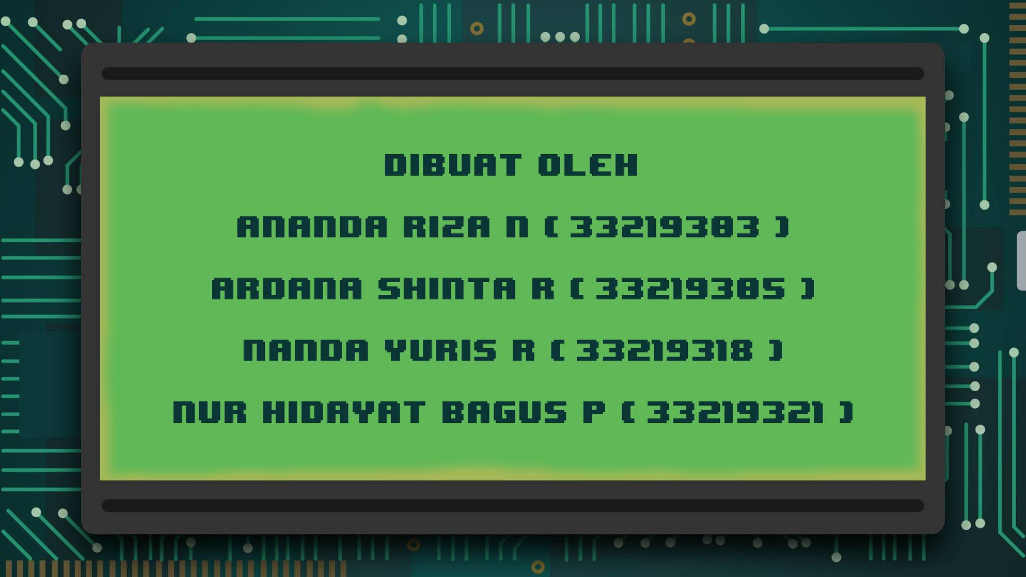 TIMER UP & DOWN berbasis Mikrokontroler 8052 Belajar Mikrokontroler 2021