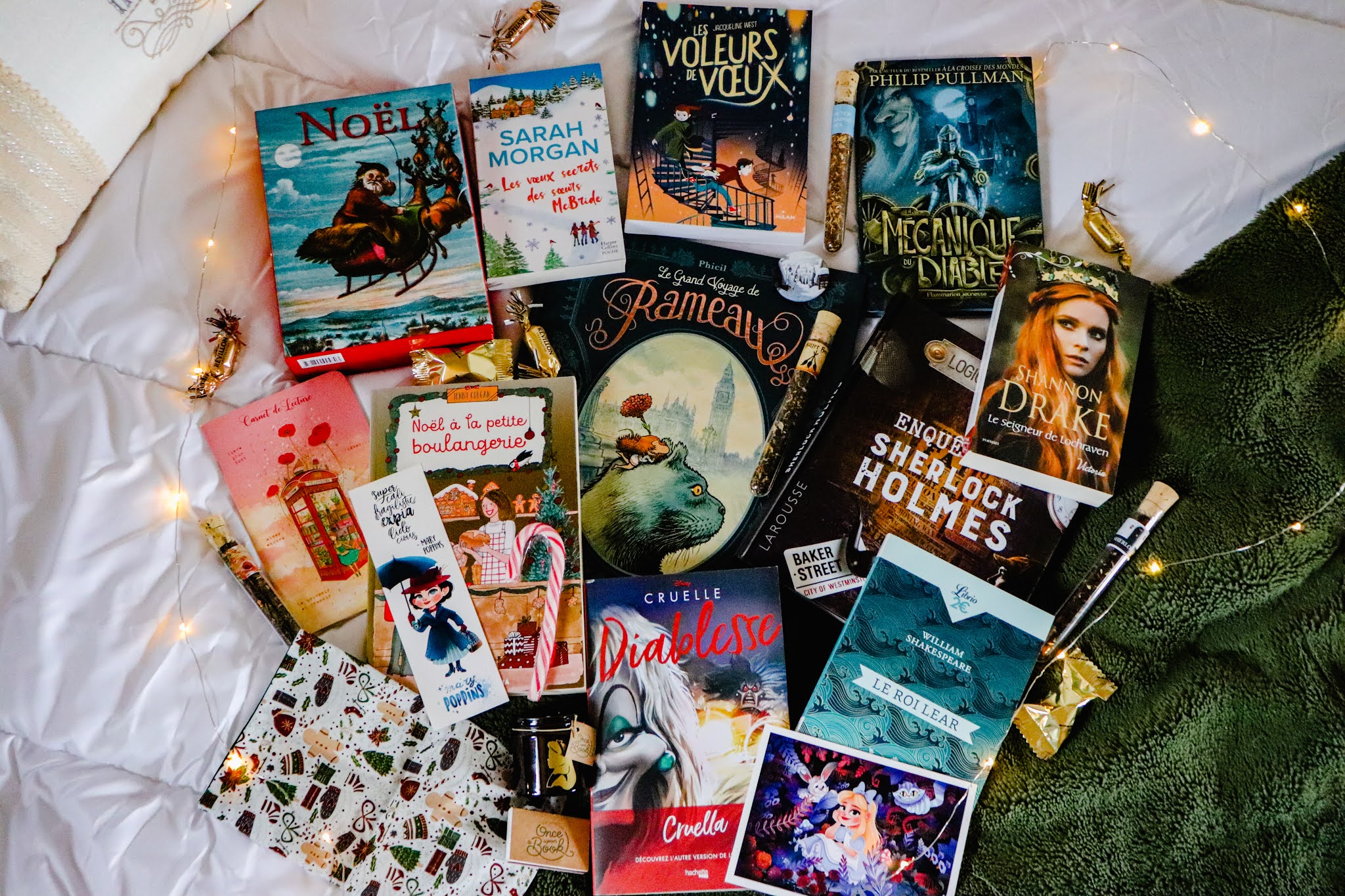 Bilan calendrier de l'avent - Once upon a book - Les passions de Meline