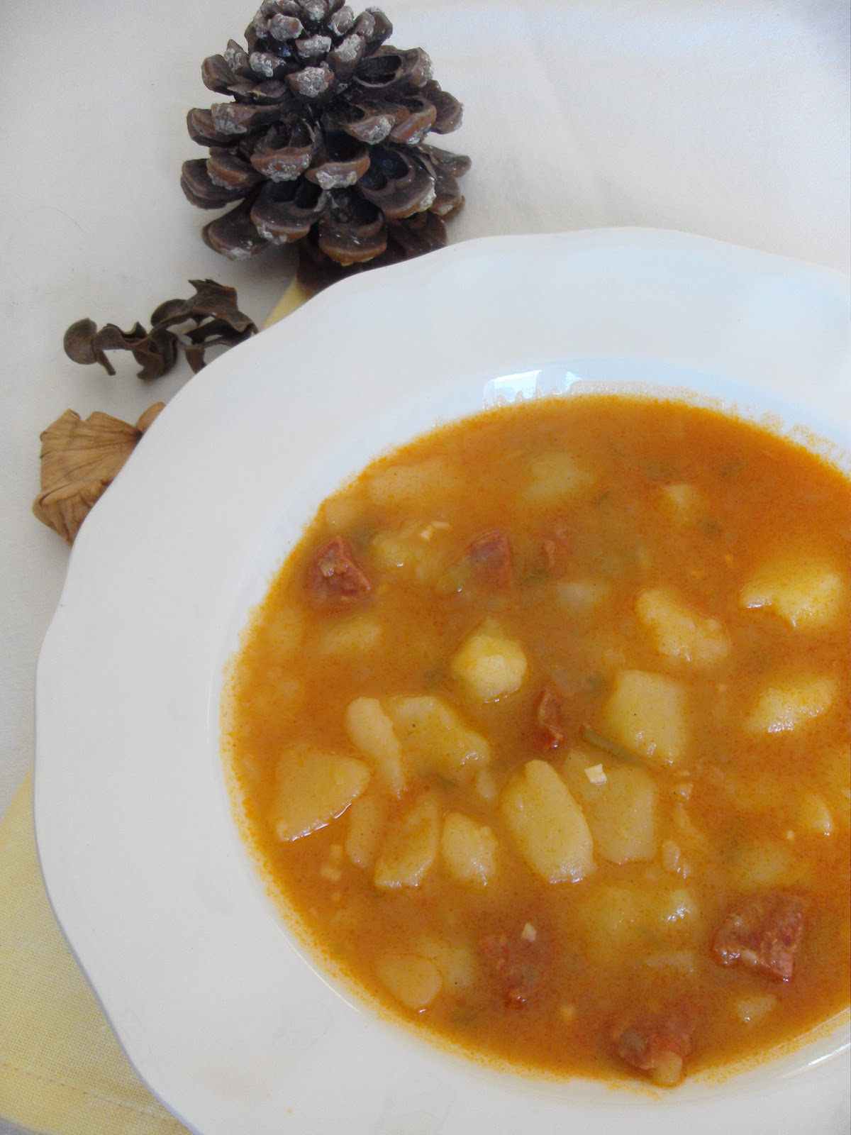 Mi Delantal Potato and chorizo casserole