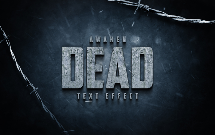 Cinematic Horror Movie Title Text Effect Template Cinematic Horror Movie Title Text Effect Template