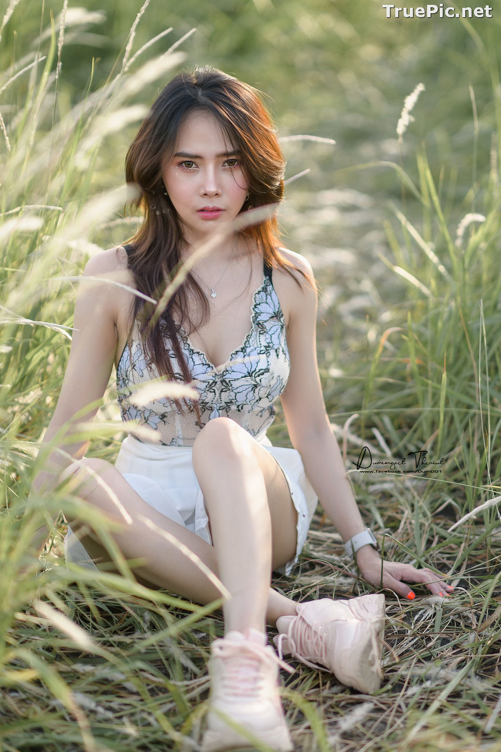 Image Thailand Model - Anusara Thaweesuk - Wild Grass Field - TruePic.net - Picture-5