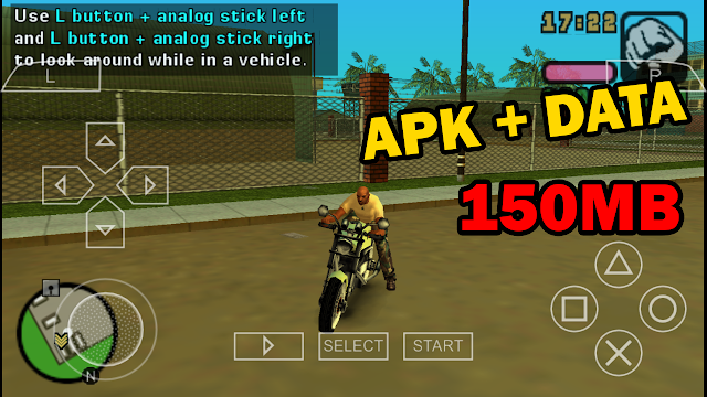 تحميل لعبة Gta Vice city على محاكي ppsspp بحجم 150MB