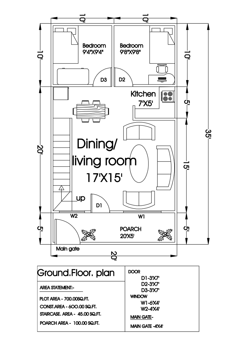 interior designer autocad work floor plan