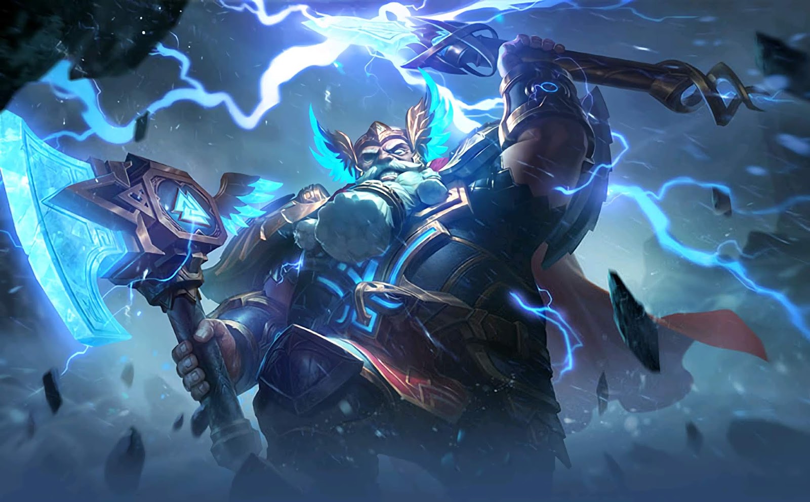 Wallpaper Franco Valhalla Ruler Skin Mobile Legends Full HD for PC