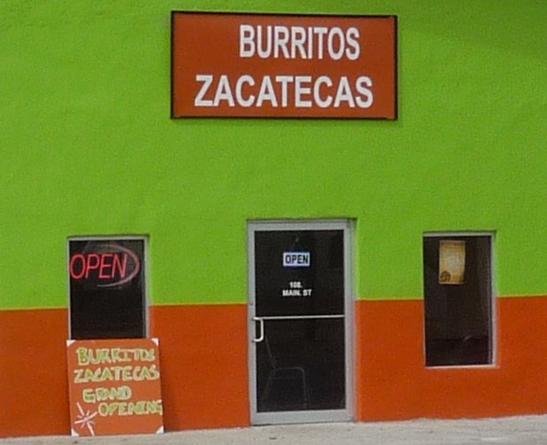 Roscoe Hard Times Burritos Zacatecas Opens on Main Street