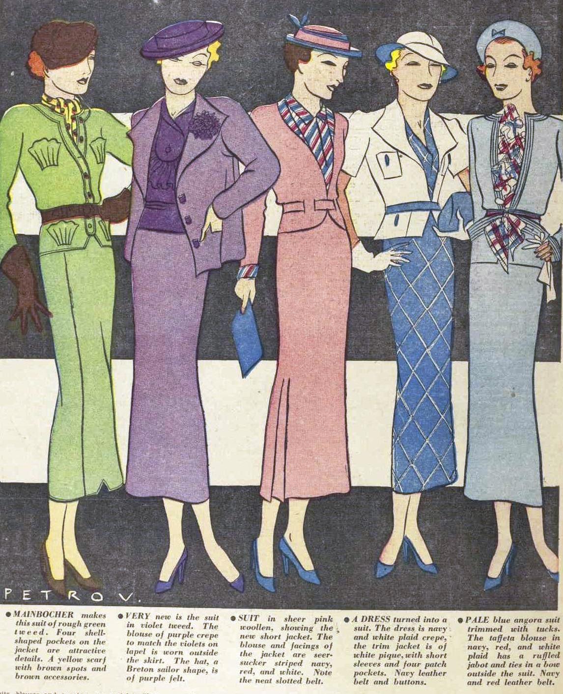 Vintage Ladies Suits 56