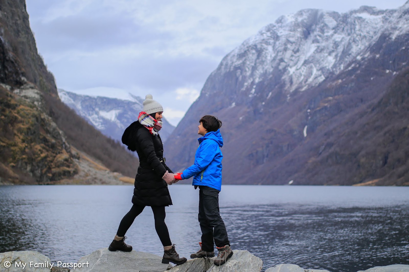 Viajar a Noruega invierno: Fin de en familia My family passport