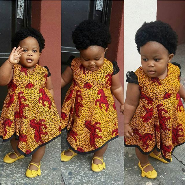 Ankara Styles for baby Girls 2020 and 2021