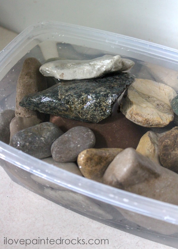 How to Paint a Rock Village Easy Rock Painting Idea for Kids I Love