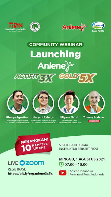 Anlene Actifit 3X, jadi atlet di rumah saja