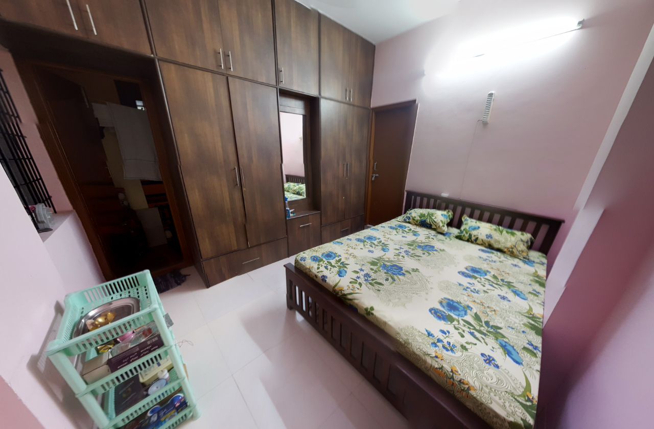 2 BHK Semi Furnished Flat for Rent in BTM Layout, N S Palya, Bangalore