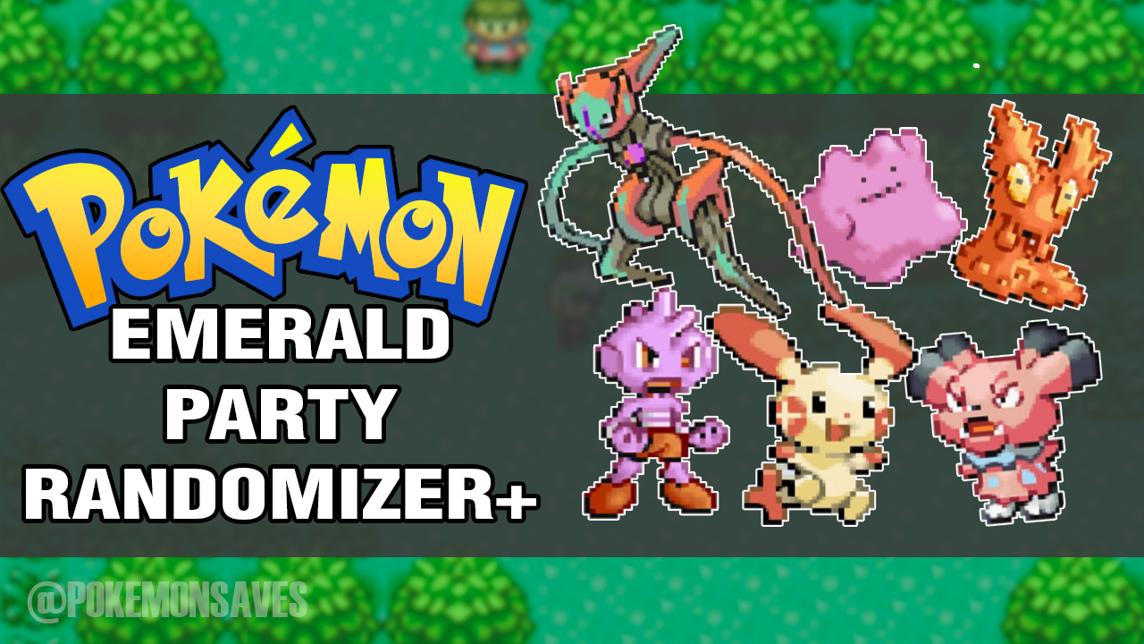 Pokemon Emerald Party Randomizer Plus 