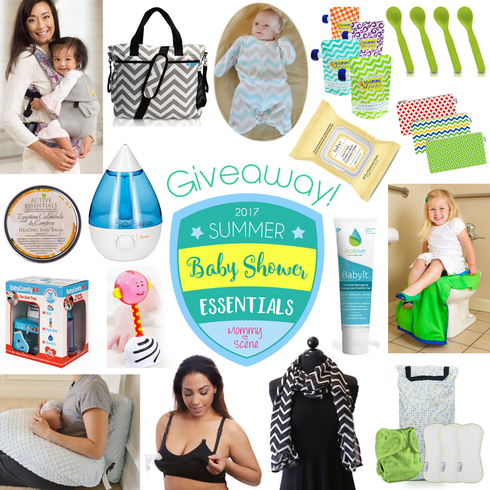 Adventures With Toddlers and Preschoolers: Mommy Scene's Baby Shower Essentials #Giveaway