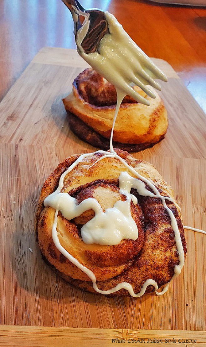 Homemade Cinnamon Rolls What's Cookin' Italian Style Cuisine