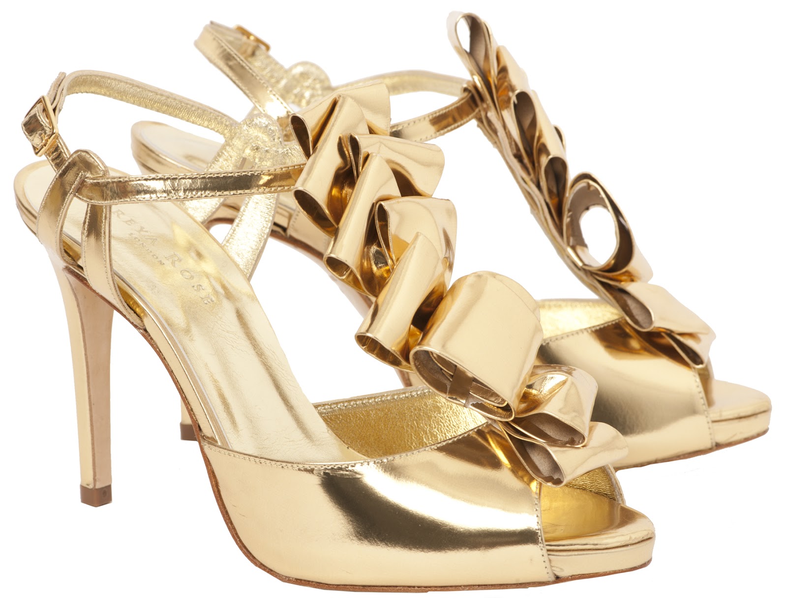 Wedding Lady Gold Wedding Shoes