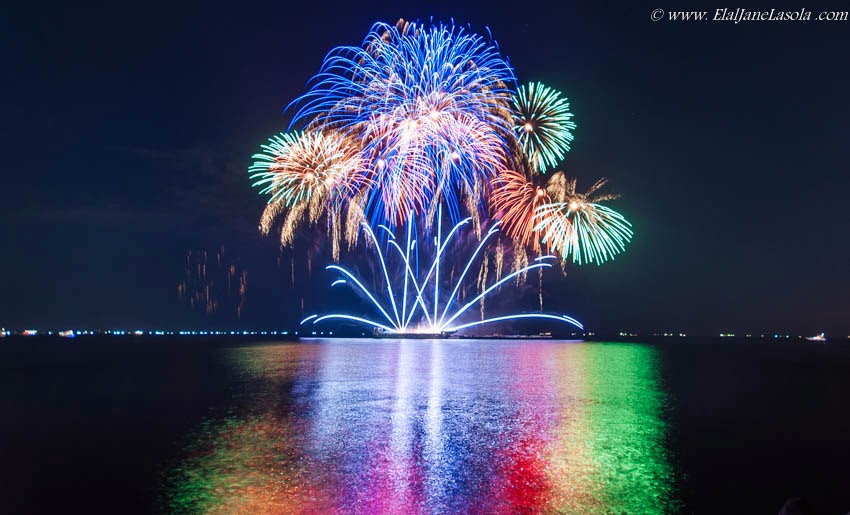 5th Philippine International Pyromusical Competition: Opening Exhibition and Australia