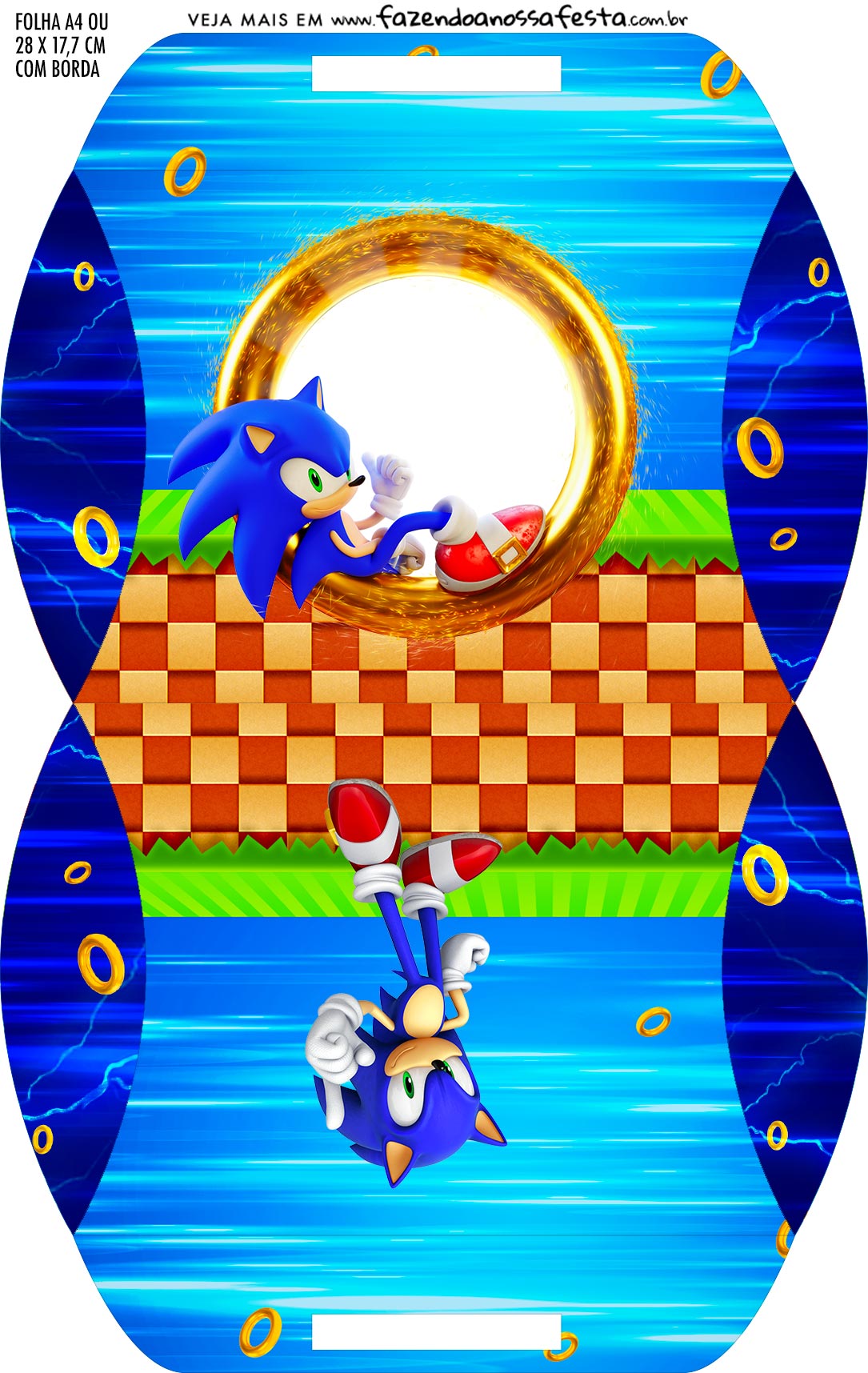Sonic Party: Free Printable Boxes. - Oh My Fiesta! for Geeks