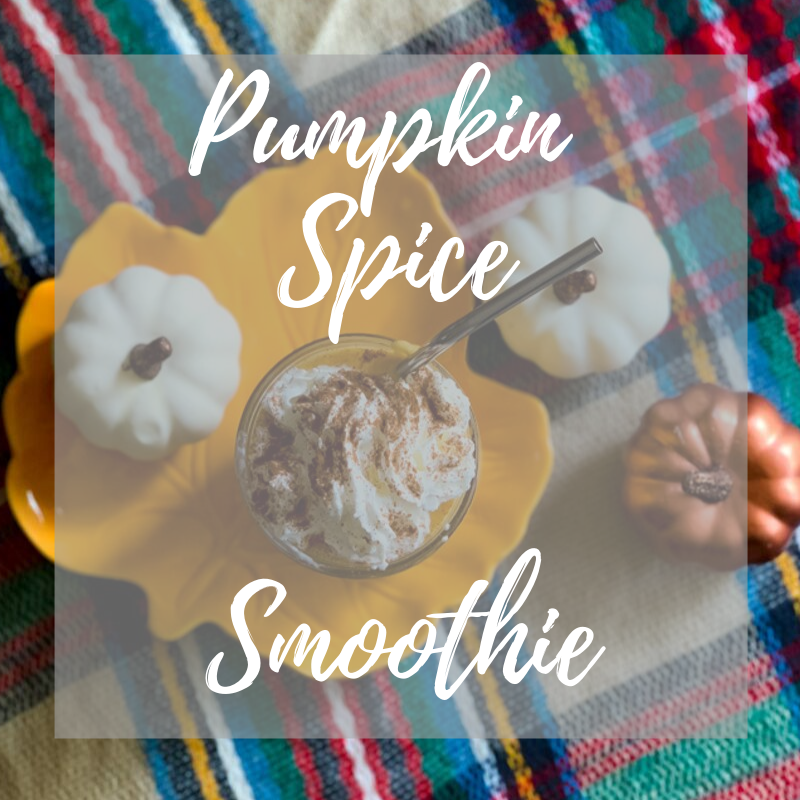 pumpkin spice smoothie directions