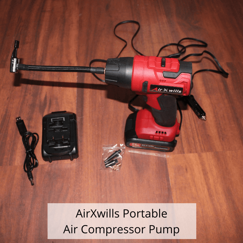 AirXwills Air Compressor Pump Tire Inflator Amy & Aron's