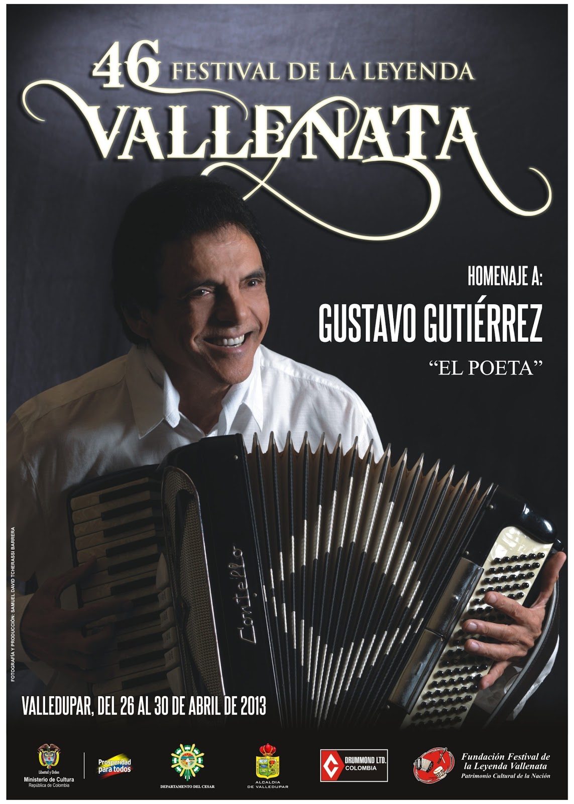 Fundación Festival de la Leyenda Vallenata presenta afiche oficial del