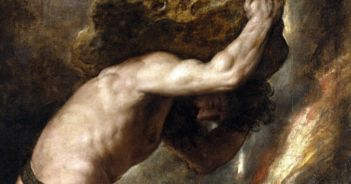 сизиф (мифология). аид и сизиф. сизиф в мифологии картины. сизифов труд миф древней греции. 1534.