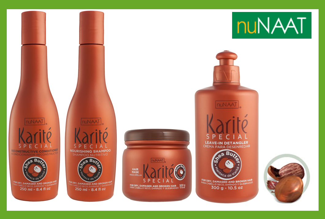 Naturally Beautiful Hair: nuNAAT's Karité Special With Shea Butter