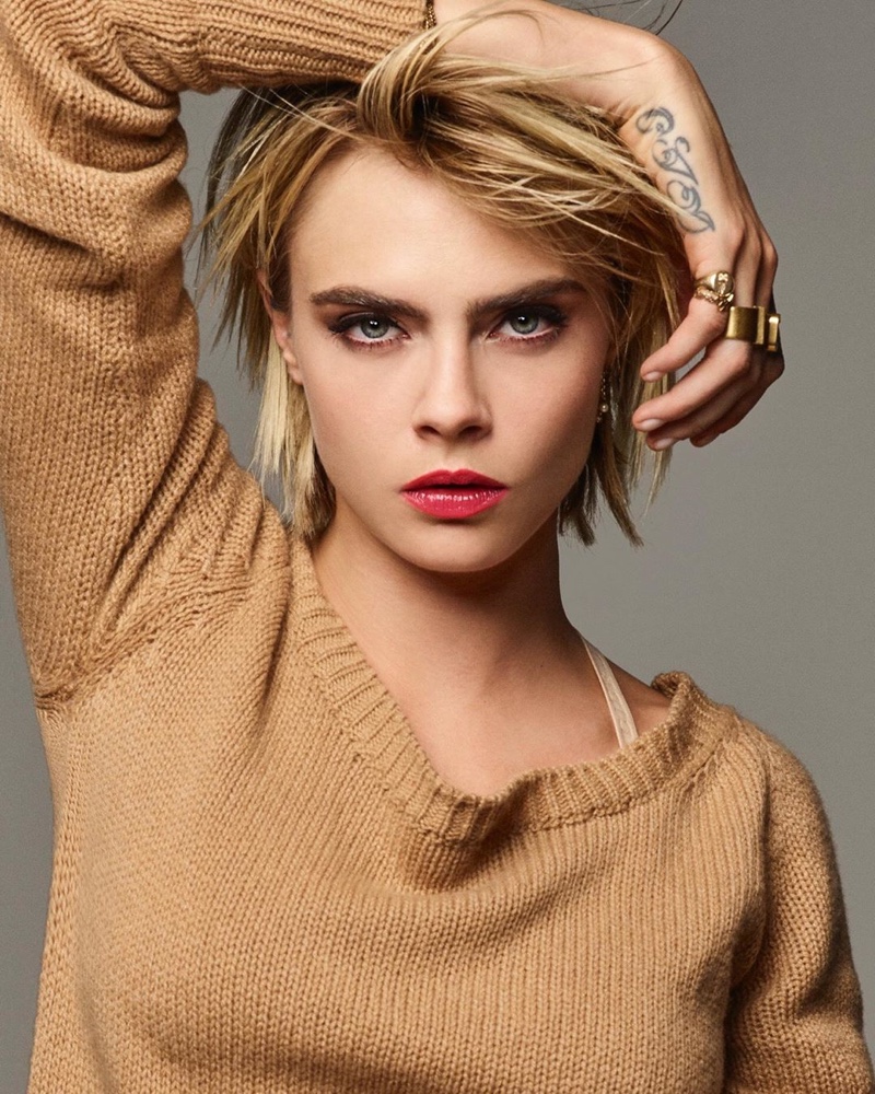 Cara Delevingne is the new Face of Dior Beauty  V Magazine