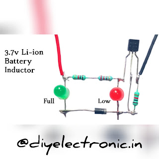 3.7v Lithium and Li-ion Battery Full & Low Level Indicator