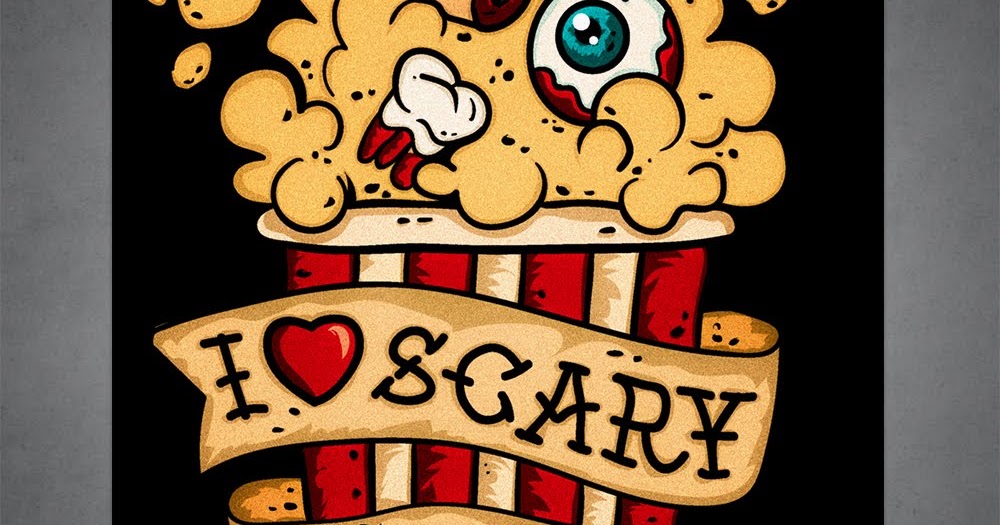 Diseño Ilustración I love scary movies Jc Designs