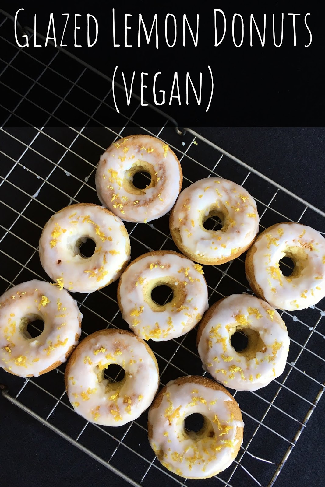 Glazed Lemon Donuts (Vegan) | Susiechef