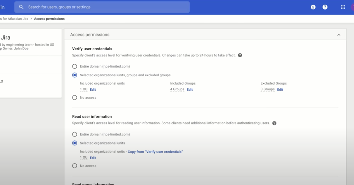 Google Workspace Updates Use groupbased controls for LDAP client