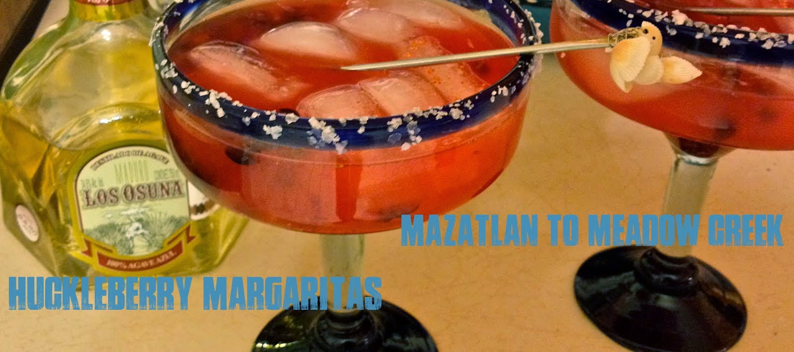 Mazatlán to Meadow Creek: Huckleberry Margaritas