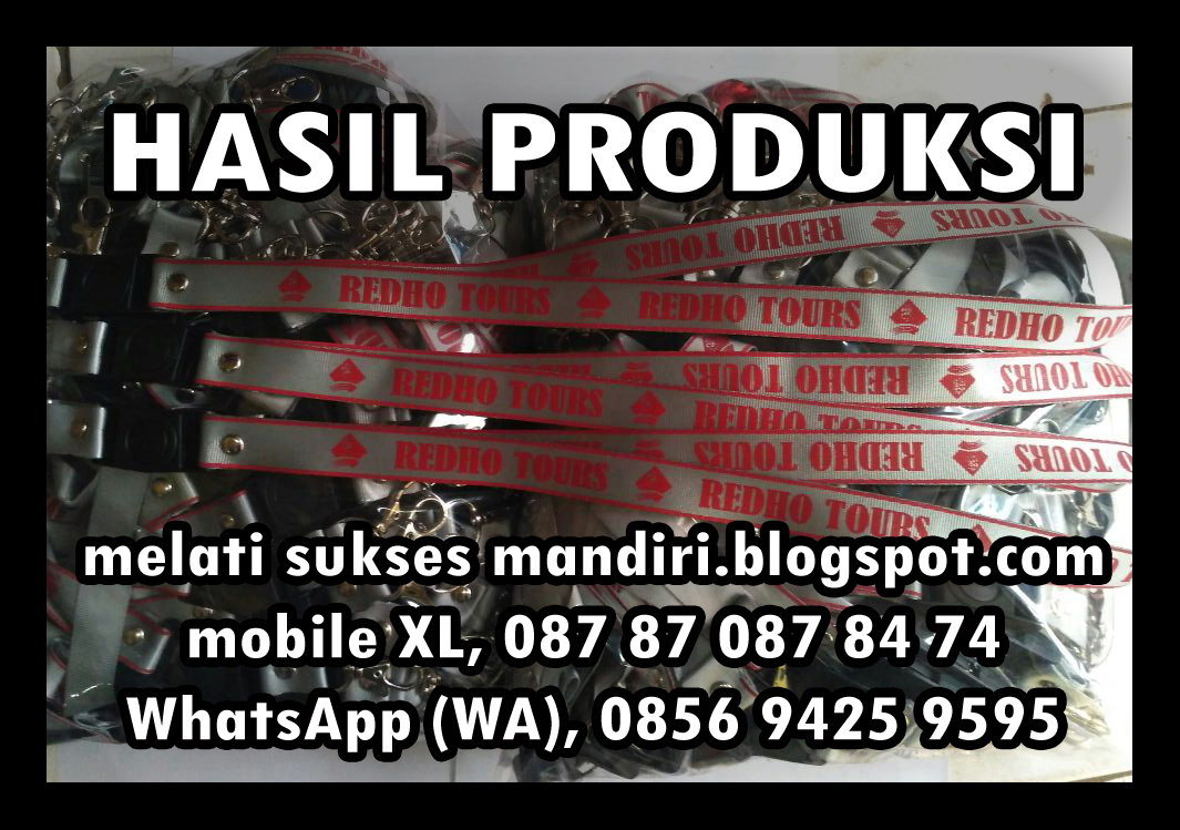 tali promo lanyard tali id card 24jam delivery tali id