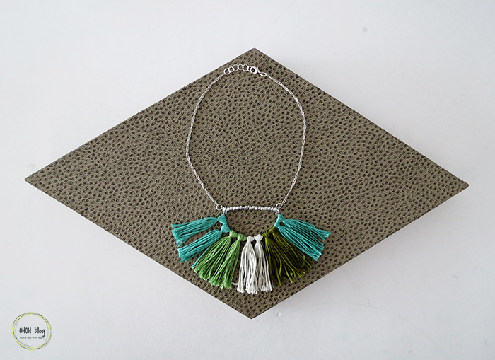 How to make a fringe necklace Ohoh Blog