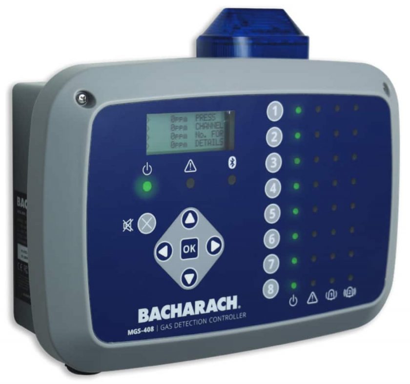 Bacharach MGS408 Gas Detection Controller Wiratama Mitra Abadi