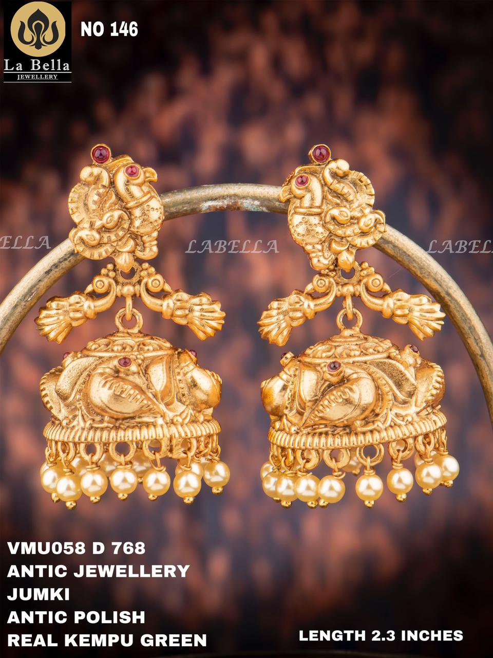 Latest Indian Earrings May 2021 - Indian Jewelry Designs