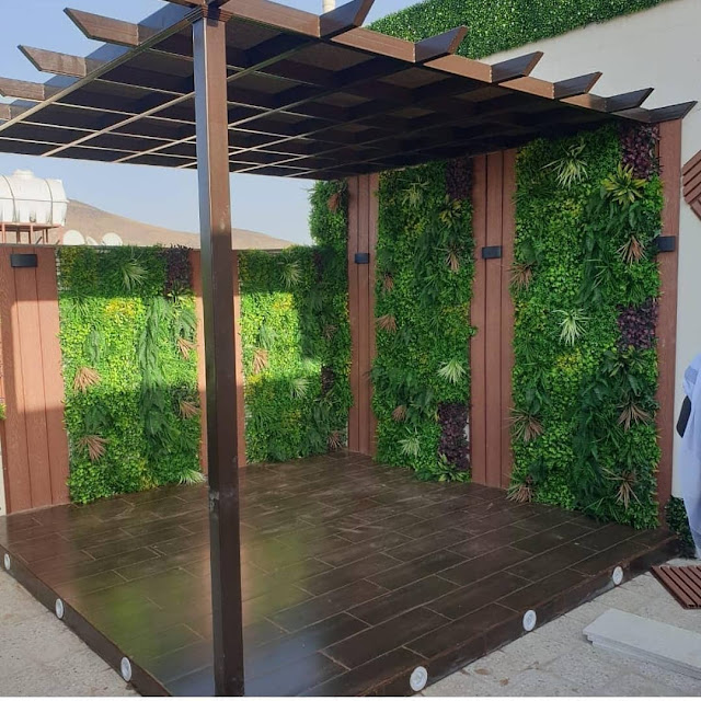 تصميم جلسات حدائق خارجية بالباحة أفضل شركة تنسيق حوش المنزل في الباحة