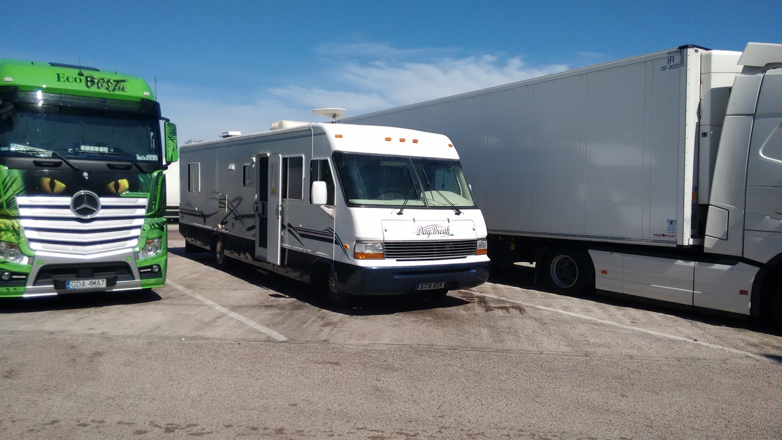 European transport, towing, delivery, storage (Costa Blanca, Spain