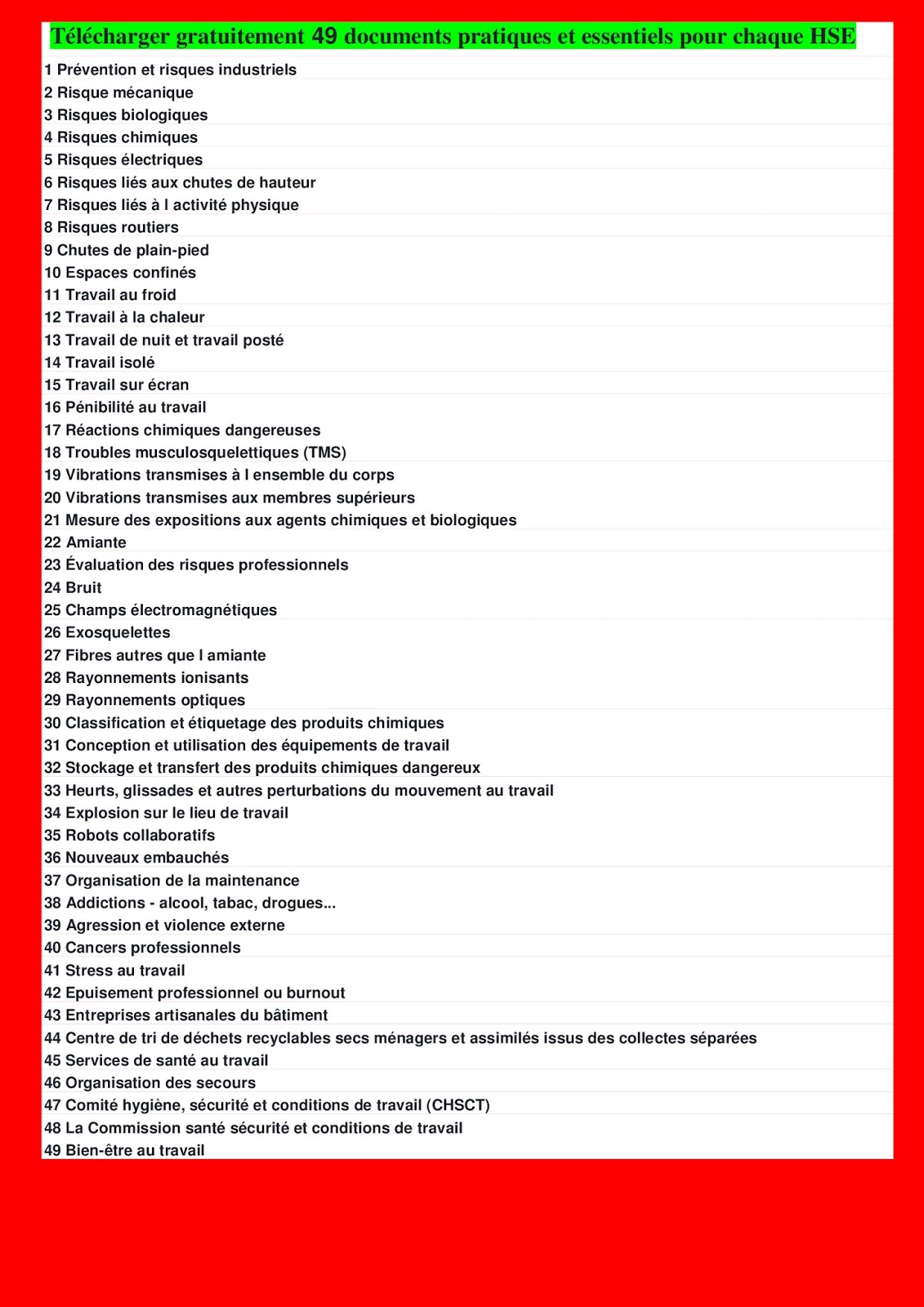 PDF formation hygiène sécurité environnement PDF Télécharger Download
