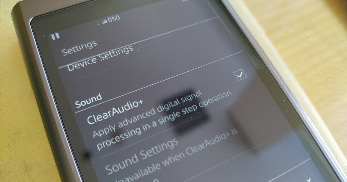 THE ORRONOCO AUDIO DIY What Sony Clear Audio+ & Sound Setting Does To