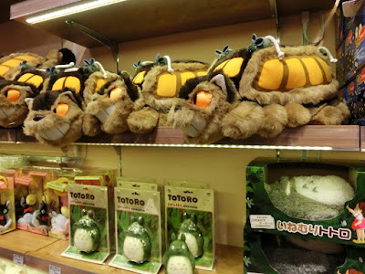 Totoro merchandises sold in Donguri Republic at Taipei