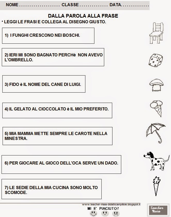 Frasi In Inglese Per Bambini