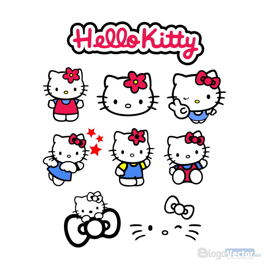 Hello Kitty Logo vector (.cdr) - BlogoVector