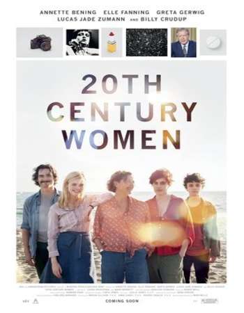 Poster Of 20th Century Women 2016 English 700MB DVDScr x264 Free Download Watch Online downloadhub.in