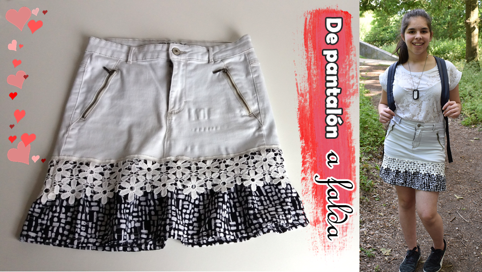 Yuyis Creations: Transformamos un pantalón en bonita falda