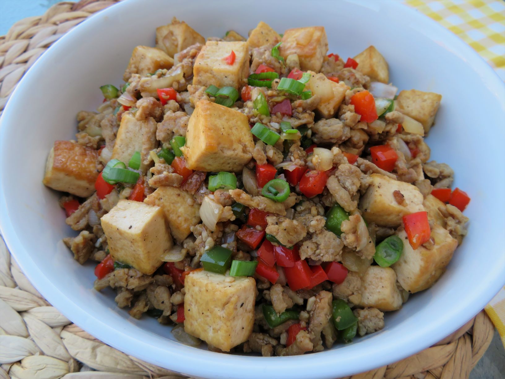 Chicken and Tofu Stir Fry