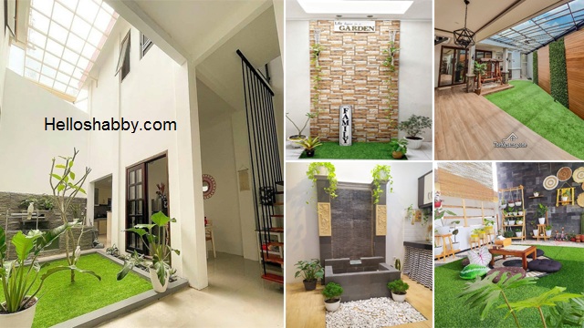 Inspiratif! Berikut 6 Desain Taman Minimalis dalam Rumah ~ HelloShabby