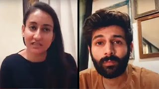 kartik aryan and sumiti singh kartik aaryan talks gujrat first COVID19 survivors sumiti singh in 'Koki Poochega'