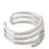 Diamond stacklabe rings
